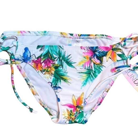 Sundazed Kylie Printed Strappy Bikini Bottoms, swimwear - Multi - Picture 6 of 7